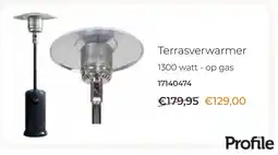 Europoint Profile Terrasverwarmer aanbieding