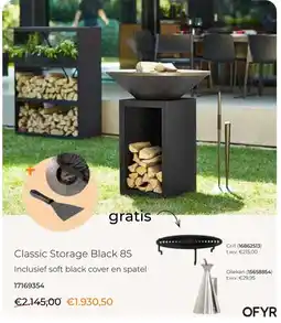 Europoint OFYR Classic Storage Black 85 aanbieding