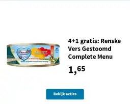 Plein.nl Renske Vers Gestoomd Complete Menu aanbieding