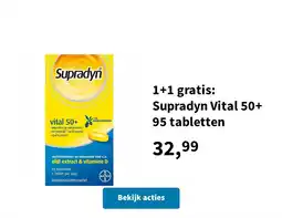 Plein.nl Supradyn Vital 50+ aanbieding