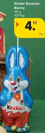 Carrefour Kinder Surprise Bunny aanbieding
