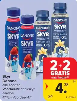 Carrefour Skyr Danone aanbieding