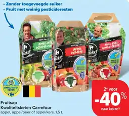 Carrefour Fruitsap Kwaliteitsketen Carrefour aanbieding