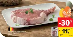 Carrefour Côte à l'os van varken peper en zout Premium Grill aanbieding