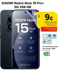 Carrefour XIAOMI Redmi Note 15 Pro+ 5G 256 GB aanbieding