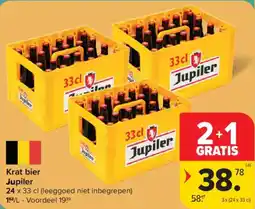 Carrefour Jupiler Krat bier aanbieding