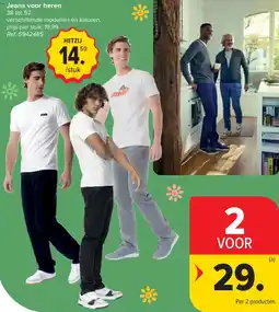 Carrefour Jeans voor heren aanbieding