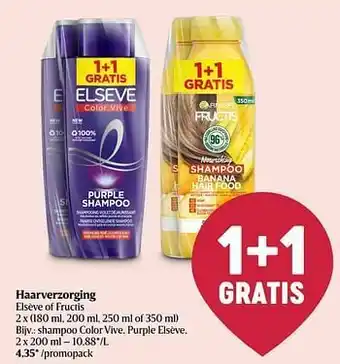 Delhaize Shampoo color vive purple elsève aanbieding
