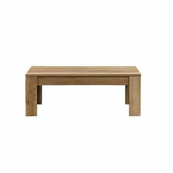 Leen Bakker Salontafel Lidia - eikenkleur - 45x122x65cm - Leen Bakker aanbieding