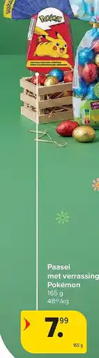 Carrefour Paasei met verrassing Pokémon aanbieding