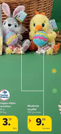 Carrefour Muzikale knuffel aanbieding