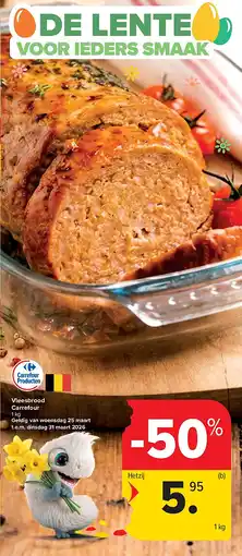 Carrefour Vleesbrood Carrefour aanbieding