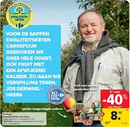 Carrefour Fruitsap Kwaliteitsketen Carrefour aanbieding