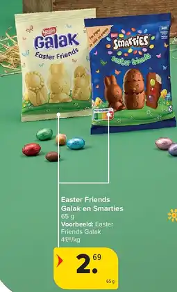 Carrefour Easter Friends Galak en Smarties aanbieding