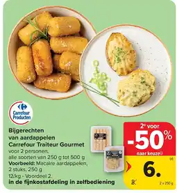 Carrefour Bijgerechten van aardappelen Carrefour Traiteur Gourmet aanbieding