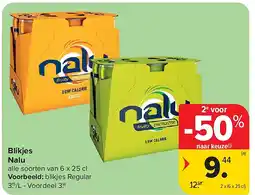 Carrefour Blikjes Nalu aanbieding