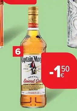 Carrefour Rum Captain Morgan aanbieding