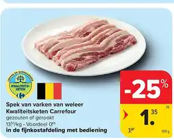 Carrefour Spek van varken van weleer Kwaliteitsketen Carrefour aanbieding