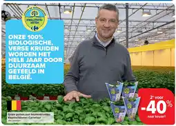 Carrefour Grote potten met keukenkruiden Kwaliteitsketen Carrefour aanbieding
