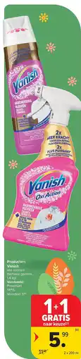Carrefour Producten Vanish aanbieding