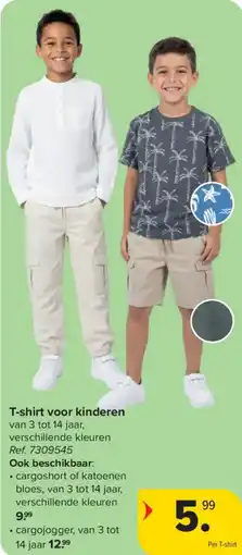 Carrefour T-shirt voor Kinderen aanbieding
