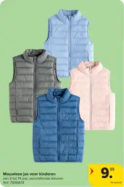 Carrefour Mouwloze Jas voor Kinderen aanbieding