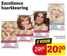 Kruidvat Excellence Haarkleuring aanbieding