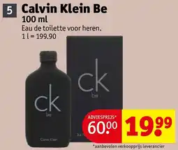 Kruidvat Calvin Klein Be aanbieding