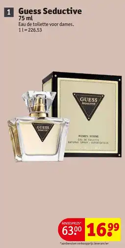 Kruidvat Guess Seductive aanbieding