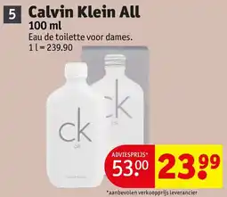 Kruidvat Calvin Klein All aanbieding