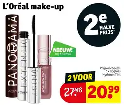 Kruidvat L'Oréal make-up aanbieding