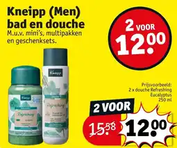 Kruidvat Kneipp Men Bad en Douche aanbieding