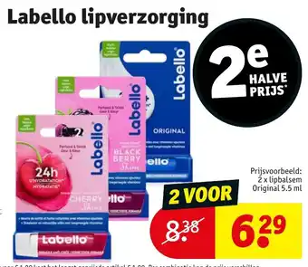 Kruidvat Labello Lipverzorging aanbieding