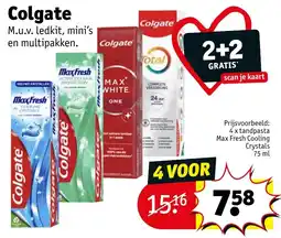 Kruidvat Colgate aanbieding