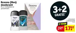 Kruidvat Rexona Men deodorant aanbieding
