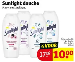 Kruidvat Sunlight Douche aanbieding