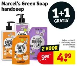 Kruidvat Marcel's Green Soap Handzeep aanbieding