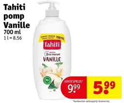 Kruidvat Tahiti Pomp Vanille aanbieding