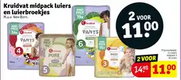 Kruidvat Kruidvat midpack luiers en luierbroekjes aanbieding