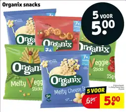 Kruidvat Organix snacks aanbieding