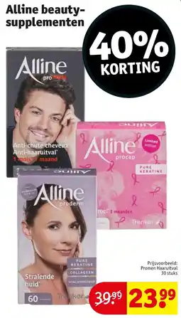 Kruidvat Alline Beauty Supplementen aanbieding