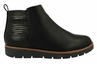 Berca Shoes Claudia Ghizzani Boot Dames Trend Dierenprint - Zwart aanbieding