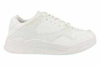 Berca Shoes Lacoste Veterschoen Dames Court Slam Chunky - Wit aanbieding