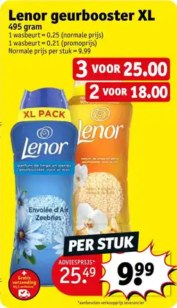 Kruidvat Lenor geurbooster XL aanbieding