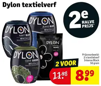 Kruidvat Dylon textielverf aanbieding