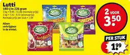 Kruidvat Lutti aanbieding