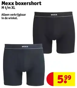 Kruidvat Mexx boxershort aanbieding