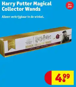 Kruidvat Harry Potter Magical Collector Wands aanbieding