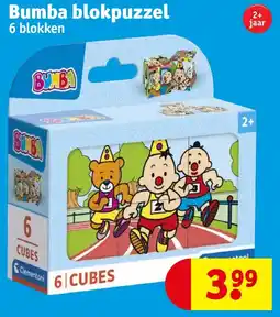 Kruidvat Bumba blokpuzzel aanbieding
