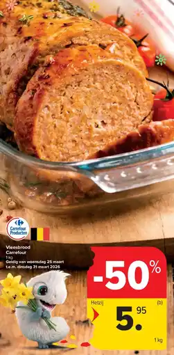 Carrefour Market Vleesbrood Carrefour aanbieding
